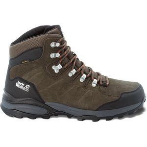 Jack Wolfskin - Refugio Texapore Mid - Wandelschoenen - Grijs - Suèdeleer