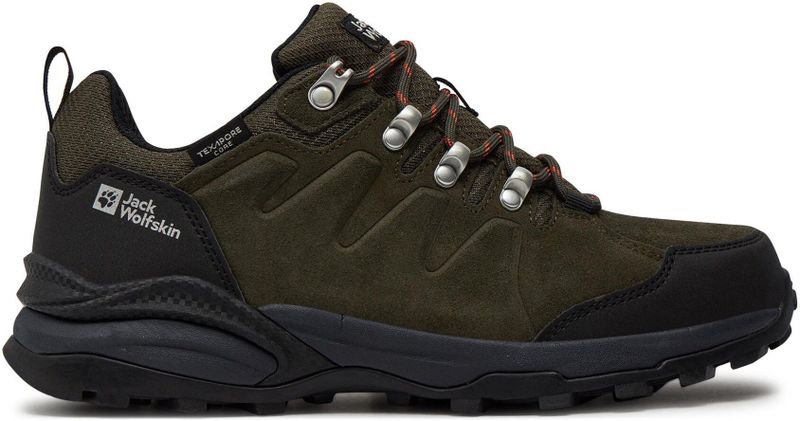 Wandelschoen Jack Wolfskin Men Refugio Texapore Low Khaki Phantom
