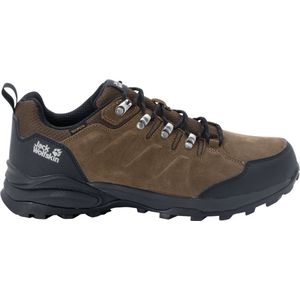 Jack Wolfskin - Refugio Texapore Low - Wandelschoenen - Grijs - Suèdeleer
