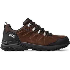 Jack Wolfskin - Refugio Texapore Low - Wandelschoenen - Bruin - Zwart - Suède