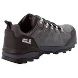 Jack Wolfskin Heren Refugio Texapore Low M outdoorschoen, Grijs zwart, 43 EU