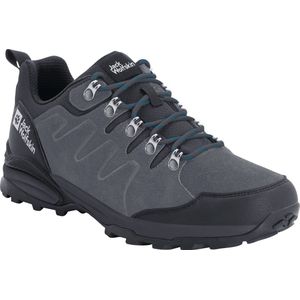 Jack Wolfskin Heren Refugio Texapore Low M outdoorschoen, Grijs zwart, 47 EU