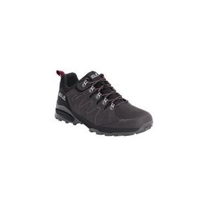 Jack Wolfskin Womens Refugio Texapore Low Multisportschoenen (Dames |grijs/zwart |waterdicht)