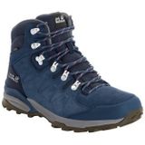 Wandelschoen Jack Wolfskin Women Refugio Texapore Mid Dark Blue Grey