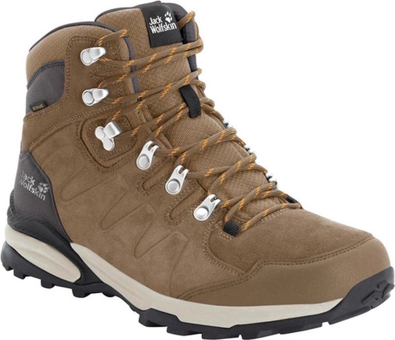 Jack Wolfskin - Refugio Texapore Mid - Wandelschoen - Bruin - Suède