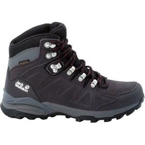 Jack Wolfskin - Refugio Texapore Mid - Wandelschoen - Dark Steel Purple - Suède - Waterdicht en Ademend