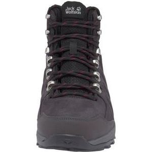 Jack Wolfskin - Refugio Texapore Mid - Wandelschoen - Grijs - Suède - Waterdicht en Ademend