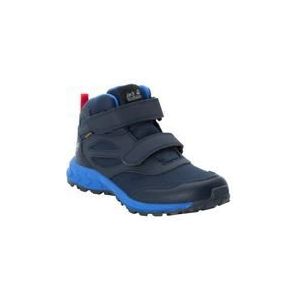 Jack Wolfskin Woodland Texapore Mid Vc K Wandelschoenen voor kinderen, uniseks, Donkerblauw