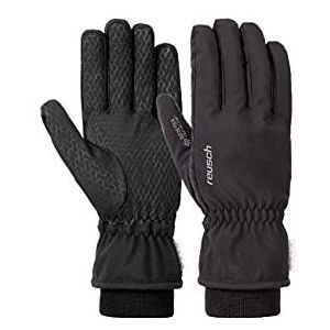 Reusch Krosley GORE-TEX INFINIUM™ Unisex handschoenen gemaakt van winddicht materiaal, zwart/zilver, maat 11, 7702