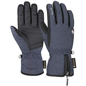 Reusch Selina Gore-Tex dames handschoenen met waterdicht functioneel membraan maat 7,5 blauw melange