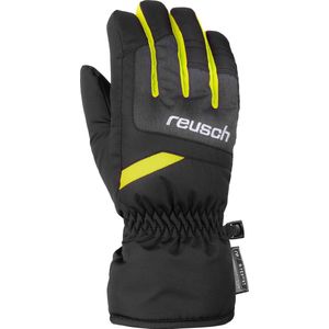 Reusch Bennet R-Tex Xt handschoenen, zwart/zwart melange/saftey geel, 5