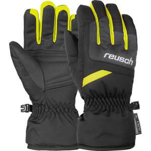 Reusch Bennet R-Tex Xt handschoenen, zwart/zwart melange/saftey geel, 6