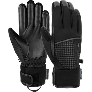 Reusch Mara R-Tex Xt Dames Handschoen Black / Pied De Poule 6,5