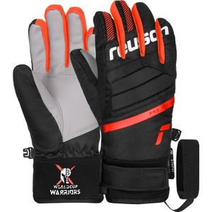 Handschoen Reusch Junior Warrior R-TEX XT Junior Black / White / Fluo Red-5