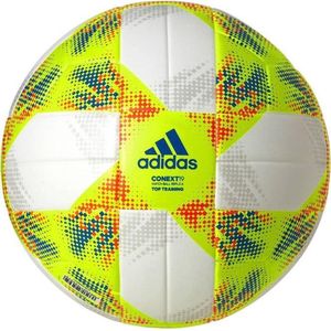 Voetbal Conext19 TTRN White Yellow Red