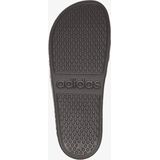 Adidas - Adilette Aqua - Teenslippers - Zwart/Wit - Synthetisch Materiaal