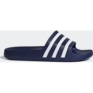 Adidas Adilette Aqua uniseks-volwassene Slippers, Dark Blue/Ftwr White/Dark Blue, 46 EU
