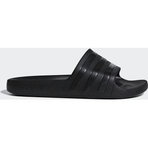 ADIDAS - adilette aqua - Black/Black/White