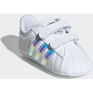 Sneakers adidas  Superstar Cf Crib Iridescent- Baby Wit/zilver Unisex