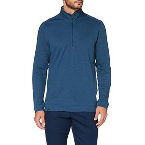 adidas Heren Wool 1/4 Zip trainingsjack, blauw (Azul CY7432), medium