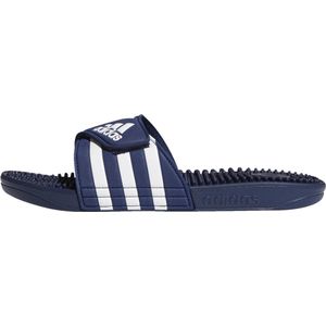 adidas Adissage Slippers uniseks-volwassene, Dark Blue/Ftwr White/Dark Blue, 44 2/3 EU