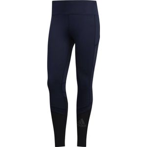 Adidas how we do rise up n run legging in de kleur marine.