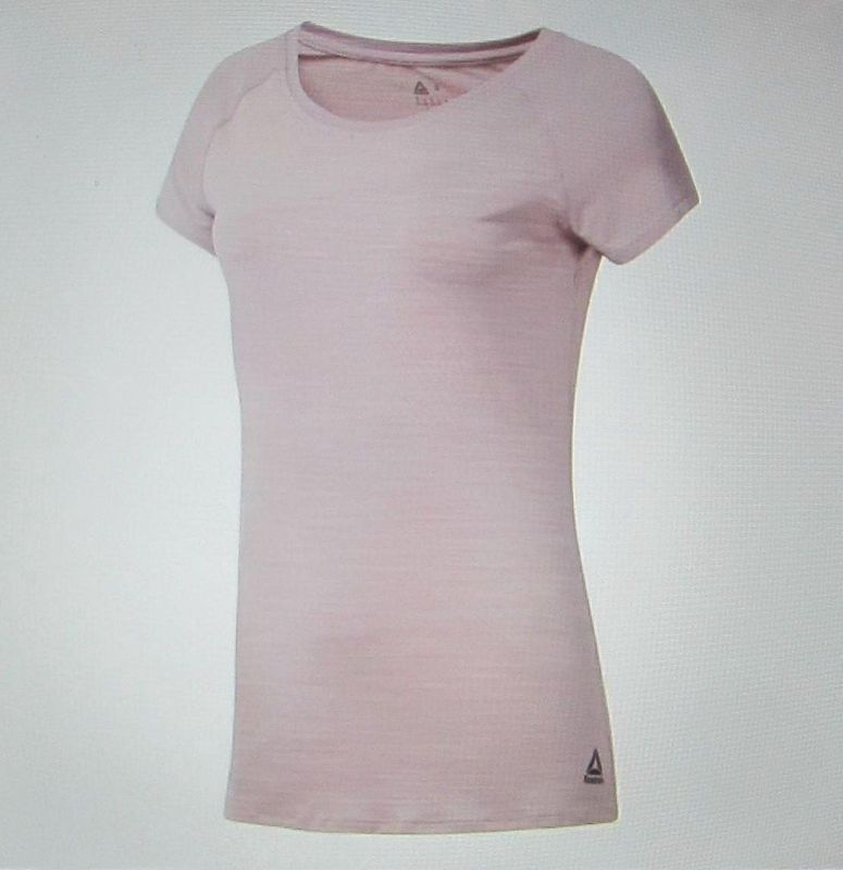 Reebok - ACTIVCHILL Vent - T-Shirt - Doordrenkte Lilac - Slim Fit, Gezoneerde Mesh-Lambrisering