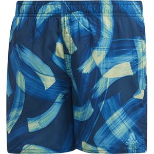Adidas - Parley Allover Print - Zwembroek - Blauw Dessin - 100% Gerecycled Polyester