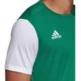 Adidas Estro Shirt Korte Mouw Heren - Groen Wit