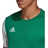 Adidas Estro Shirt Korte Mouw Heren - Groen Wit