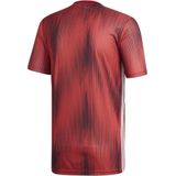 Adidas - Tiro 19 Power - T-shirt - Rood/Wit - Korte Mouwen
