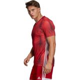 Adidas - Tiro 19 Power - T-shirt - Rood/Wit - Korte Mouwen