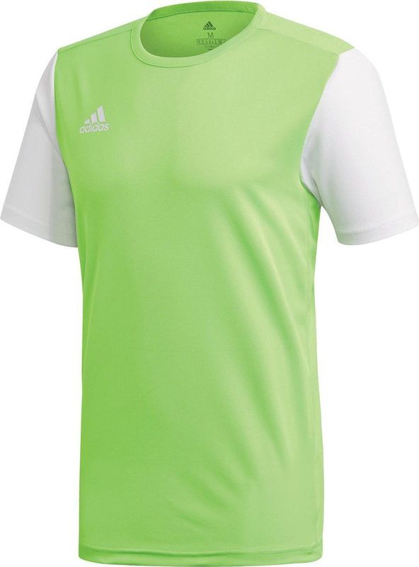 adidas - Estro 19 - Sportshirt - Lime Groen/Wit