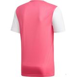 adidas Estro Sportshirt - Mannen - roze wit