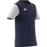 adidas Estro Sportshirt - Mannen - donker blauw wit