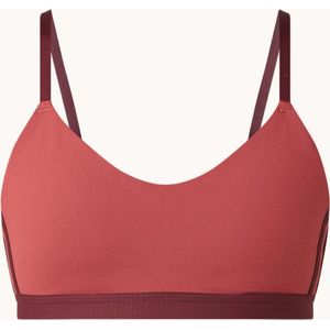 Adidas Performance All Me sport bh met light support - Licht Rood - Maat M