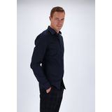 OLYMP Level 5 Overhemd - Nacht Blauw - Strijkvriendelijk - 97% Katoen