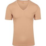OLYMP Level Five - Thermoshirt - Caramel - Katoen