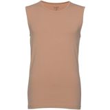 OLYMP Level Five - T-Shirt - Caramel - Katoen