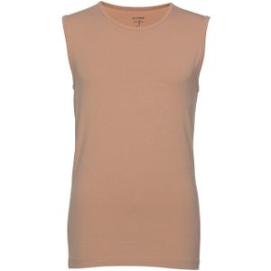 OLYMP Level Five - T-Shirt - Caramel - Katoen