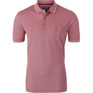 OLYMP modern fit poloshirt - rood melange