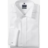 OLYMP - Luxor - Smoking Overhemd - Wit - 100% Strijkvrij Katoen