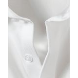 OLYMP - Effen Overhemd - Beige - 100% Katoen - Kent Kraag