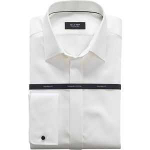 OLYMP - SIGNATURE - Overhemd - Champagne - Tailored Fit - Kent-kraag