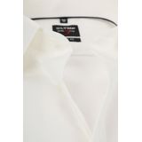OLYMP - Level 5 Body Fit Overhemd - Off White - Twill - Strijkvriendelijk