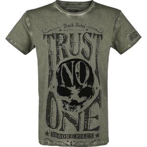 Rock Rebel by EMP T-shirt - Rebel Soul - Groen - Katoen