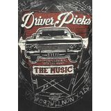 Supernatural - Driver Picks The Music - T-shirt - Grijs