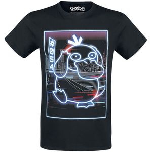 Pokémon - Enton - T-shirt - Zwart - 100% Katoen