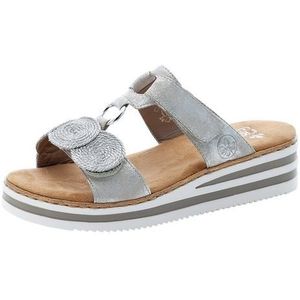 Rieker Slippers , sleehak, zomerschoen, slipper voor de zomer