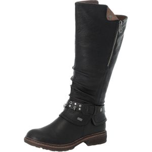 Rieker - Winterlaarzen - Zwart - Blokhak - TEX-Membraan